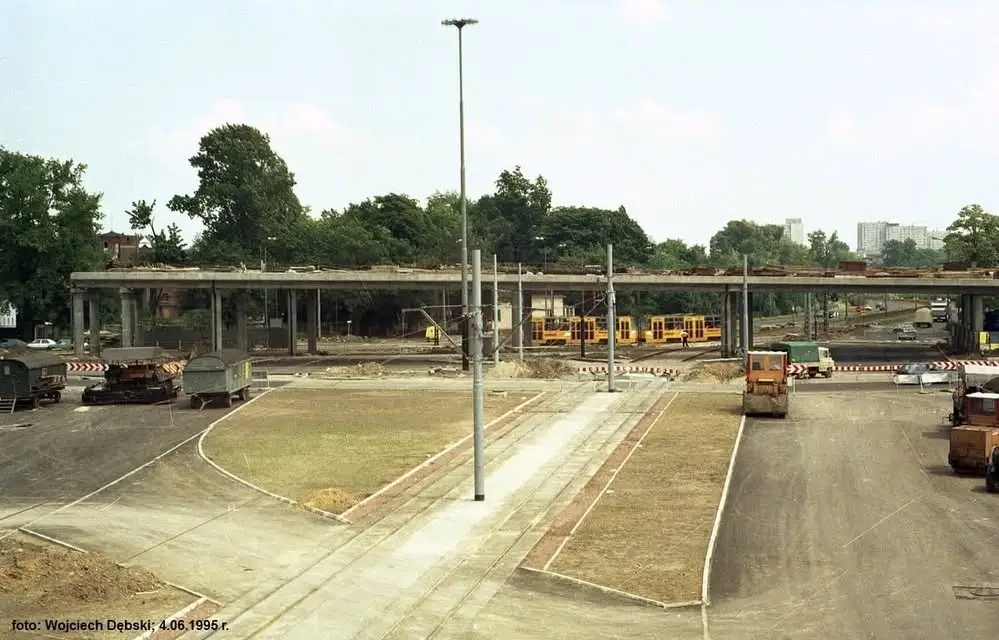 Tak powstawała estakada na al. Włókniarzy w Łodzi. Trwa jej modernizacja