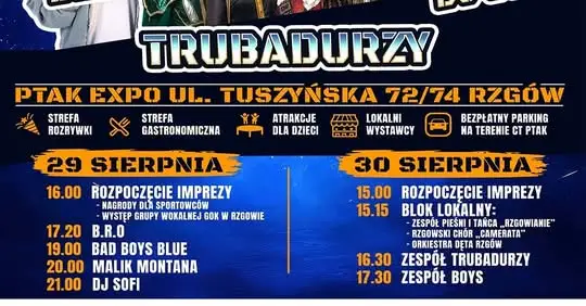 Dni Rzgowa 2026: Zasady i program imprezy w Ptak Expo
