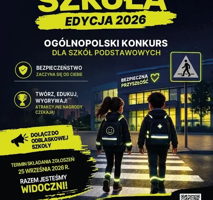 Rusza konkurs „Odblaskowa Szkoła” – łódzkie szkoły mogą się zgłaszać