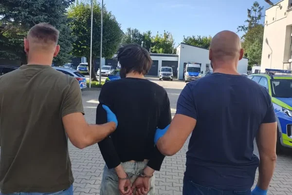 Zgierz: 28-latek zaatakował seniorkę, policjant po służbie zatrzymał agresora