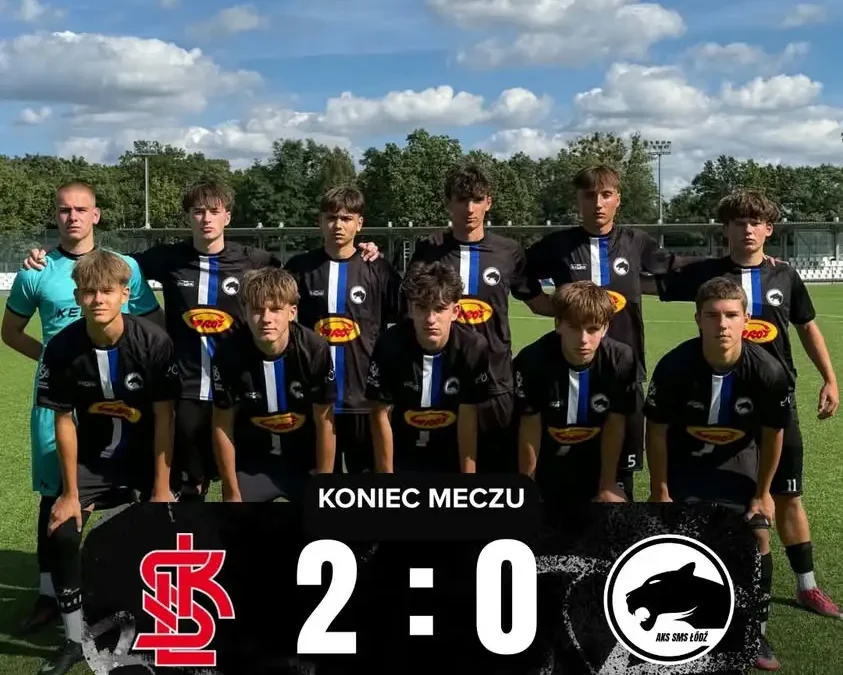 CLJ U17: ŁKS Łódź S.A. lepszy w derbach od AKS SMS Grot Łódź 2:0