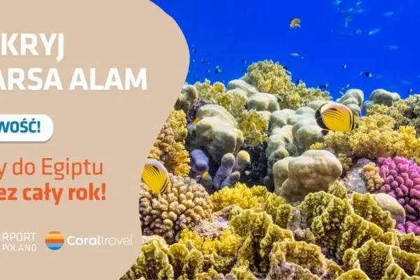 Zimą z Łodzi polecimy do Marsa Alam – nowe połączenie czarterowe