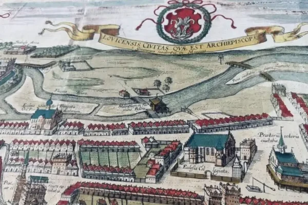 Wystawa dawnych map w Bibliotece Uniwersytetu Łódzkiego
