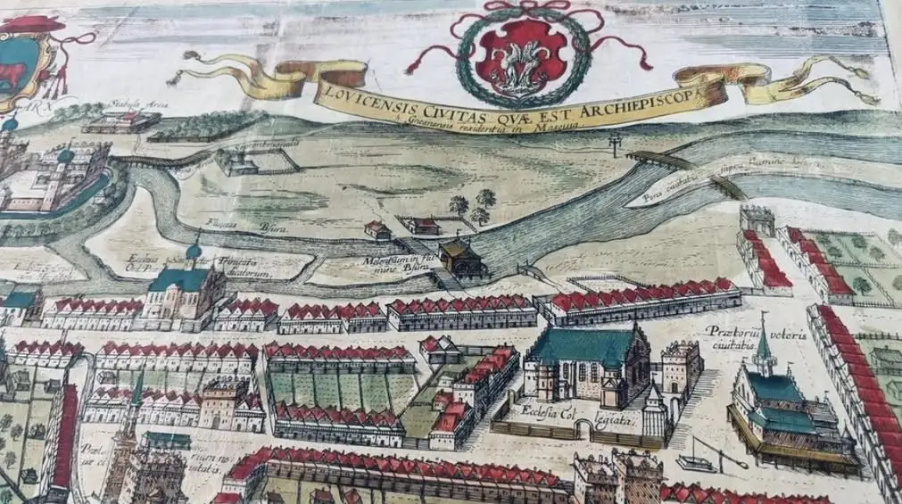 Wystawa dawnych map w Bibliotece Uniwersytetu Łódzkiego