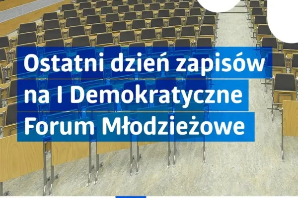 I Młodzieżowe Forum Demokratyczne na UŁ – ostatni dzień zapisów
