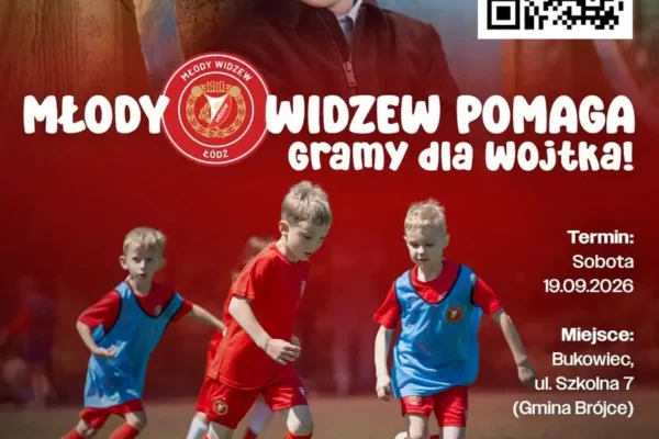 Gramy dla Wojtka! Turniej młodych Widzewiaków już w sobotę w Bukowcu