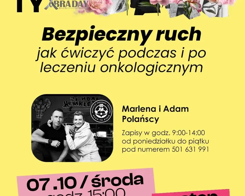 Warsztat „Bezpieczny ruch” w Łodzi – jak ćwiczyć podczas i po leczeniu onkologicznym