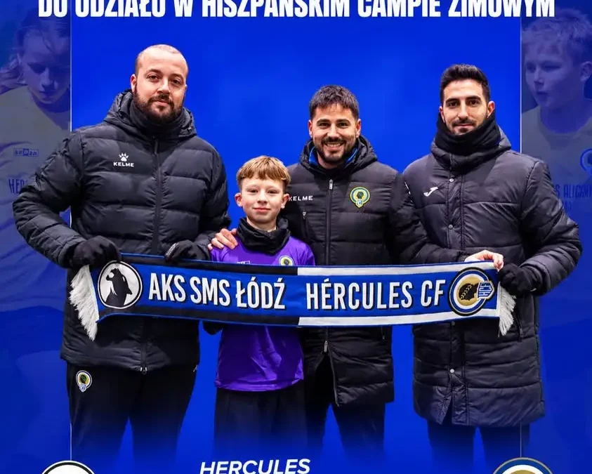 Zimowy Hercules Alicante Camp w Łodzi – hiszpański futbol dla młodych zawodników