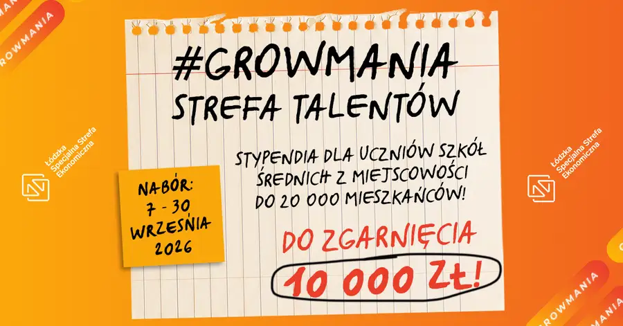 30 stypendiów po 10 tys. zł dla uczniów z małych miejscowości – rusza #GrowMania Strefa Talentów