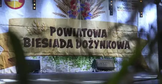 Powiatowa Biesiada Dożynkowa w Andrespolu – Gmina Rzgów świętowała plony