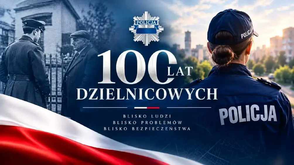 100 lat służby dzielnicowego – jubileusz w Tomaszowie Mazowieckim